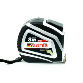 Рулетка Ritter Neo 8м х 25мм, автостоп, магнит, обрезиненная, ударопрочная