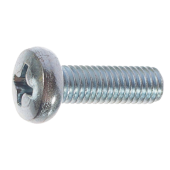 Винт с полусферической головкой М 3х 6 оцинк. DIN 7985