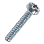 Винт DIN 7985 М5х70 с полусферической головкой, оцинк.