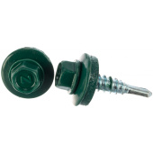 Саморез кровельный 5,5х25 RAL 6005