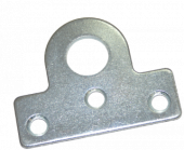 Проушина для навесного замка 35х45мм цинк