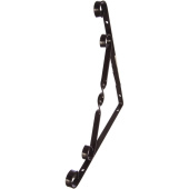 Кронштейн декоративный 250 х 250 мм, коричневый