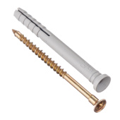 Дюбель-гвоздь с потайным бортиком 6x60