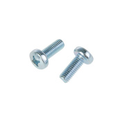 Винт DIN 7985 М2,5х6 с полусферической головкой, оцинк.