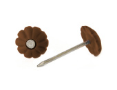 Гвоздь с декоративной шляпкой ГОСКРЕП подвес 80шт., темно-коричневый