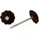 Гвоздь с декоративной шляпкой ГОСКРЕП подвес 80шт., черный