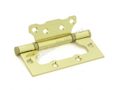 Петля накладная E-2BB-100 PB латунь