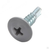 Саморез 4,2х13 RAL7004 сверло