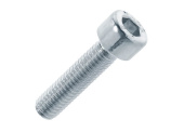 Болт DIN 912 М10х25 имбусовый с внутренним шестигранником, оцинк.