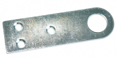 Проушина для навесного замка 30х100мм цинк