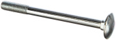 Болт DIN 603 М8х120 мебельный, оцинк.