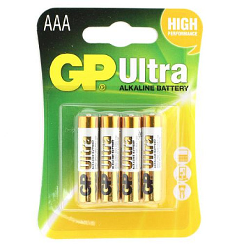 Батарейка алкалиновая GP Ultra AAA