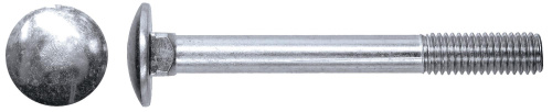 Болт DIN 603 М10х140 мебельный, оцинк